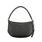 "Nero Polyurethane Women Handbag"