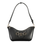 Beige Polyurethane Women Handbag