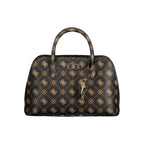 Marrone Polyurethane Woman Handbag