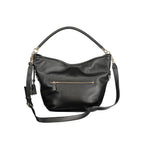 Nero Polyurethane Women Shoulder Bag