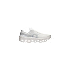 White Recycled Polyester Athletic Sneakers