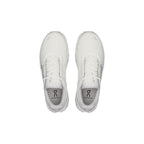 White Recycled Polyester Athletic Sneakers