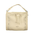 Bianco Poliuretano Woman Backpack