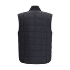 Black Nylon Sleeveless Jacket