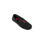 Black Faux Fur Slippers