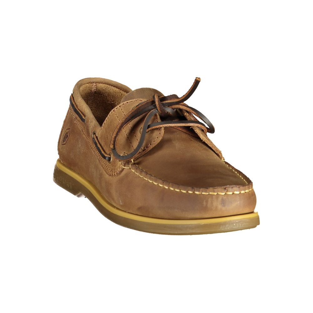 Marrone Leather Men Classic Shoe