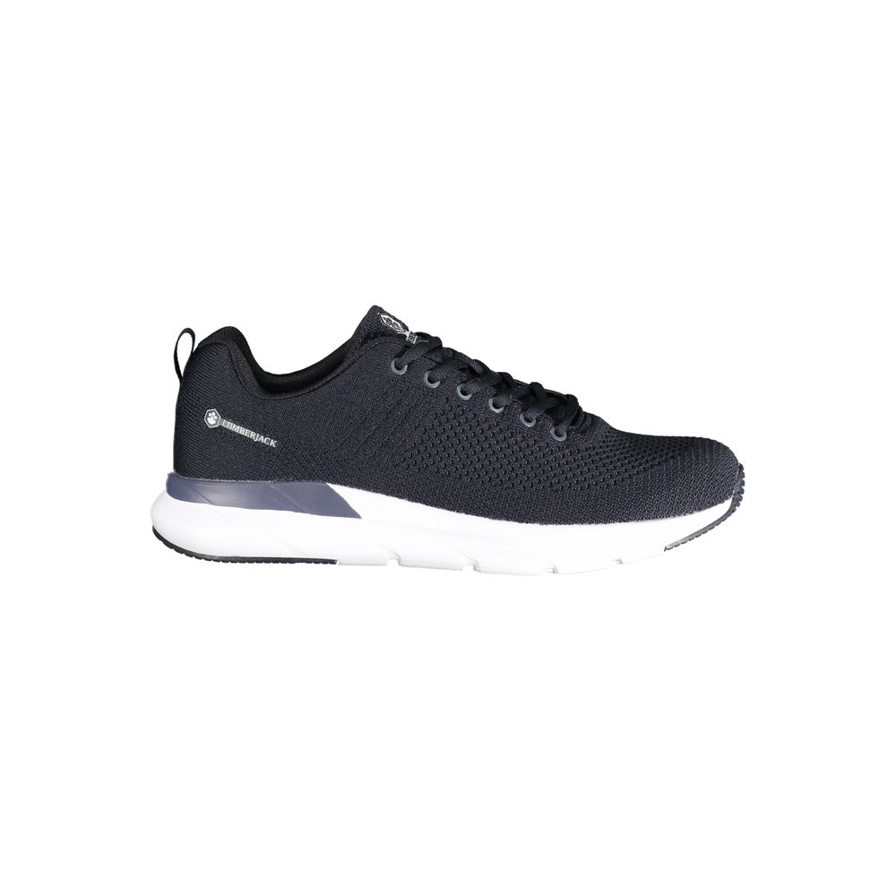 Blue Polyester Men Sneaker