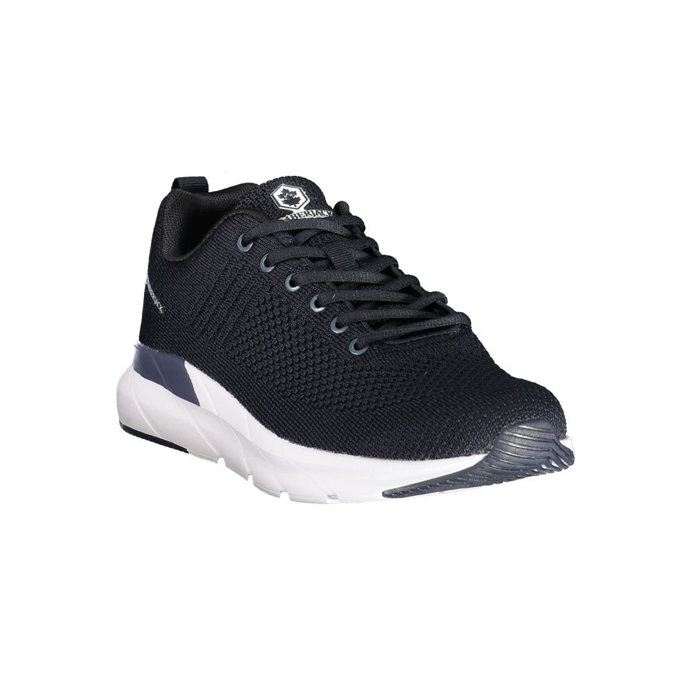 Blue Polyester Men Sneaker