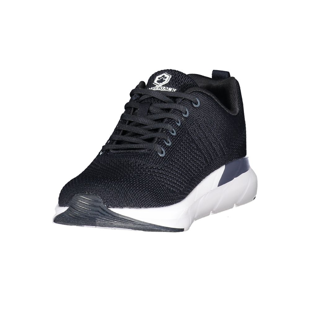 Blue Polyester Men Sneaker