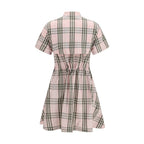 Multicolor Cotton Casual Dress