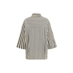 Blue Cotton Pattern Shirt