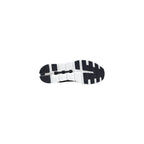 Black And White Recycled Polyester Athletic Sneakers