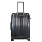 Black Polycarbonate Men's Travel Bag