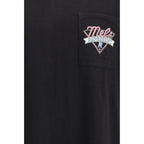 Black Cotton T-Shirt