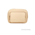 Burberry Small Branded Peach Pink Grainy Leather Camera Crossbody Bag