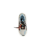Blue Calf Leather Bos Taurus Athletic Sneakers