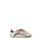 Multicolor Calf Leather Bos Taurus Low Top Sneakers