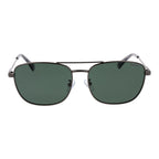 Gray Stainless Steel Sunglasses