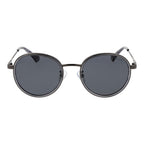 Gray Stainless Steel Sunglasses