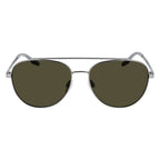 Gray Metal Sunglasses
