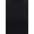 Black Viscose T-Shirt
