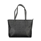 Black Polyurethane Women's Bag
