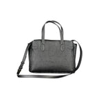 Black Polyurethane Women's Bag