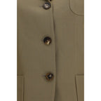 Brown Viscose Blazer