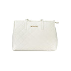 White Polyurethane Women's Bag