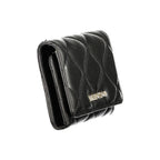 Black Polyurethane Women's Wallet
