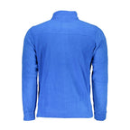 Blue Polyester Men's Sweatshirt