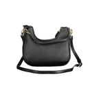 Black Polyurethane Women Bag
