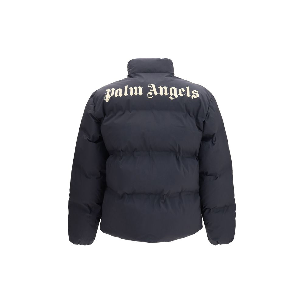 Black Polyamide Full-Length Jacket