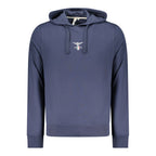 Blue Cotton Men's Hoodie