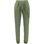 Green Cotton Men Trousers