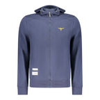 Blue Cotton Men's Sweatshirt