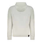 White Cotton Men's Hoodie