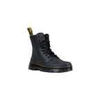 Black Leather Athletic Sneakers