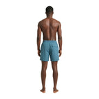 Blue Polyamide Swim Shorts