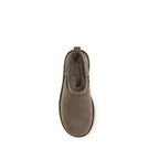 Brown Leather Ankle Boots