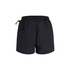 Black Nylon Bermuda Shorts
