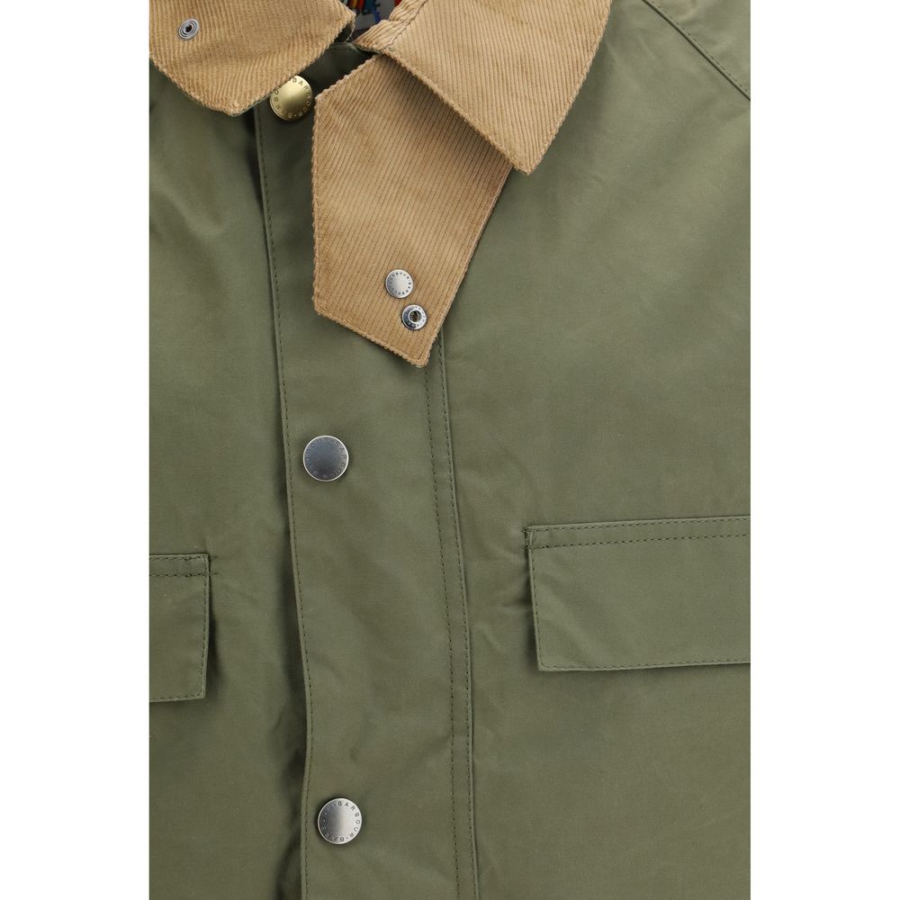 Bicolor Cotton Coat