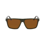 Brown Injected Sunglasses