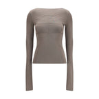 Gray Viscose Shirt