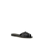 Black Calf Leather Bos Taurus Ballet Flats