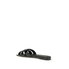Black Calf Leather Bos Taurus Ballet Flats