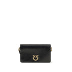Black Calf Leather Bos Taurus Shoulder Bag