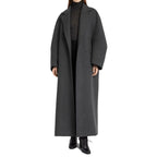 Gray Cashmere Coat