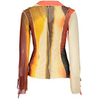 Beige Polyester Women Shirt