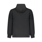 Black Cotton Men's Sweatshirt